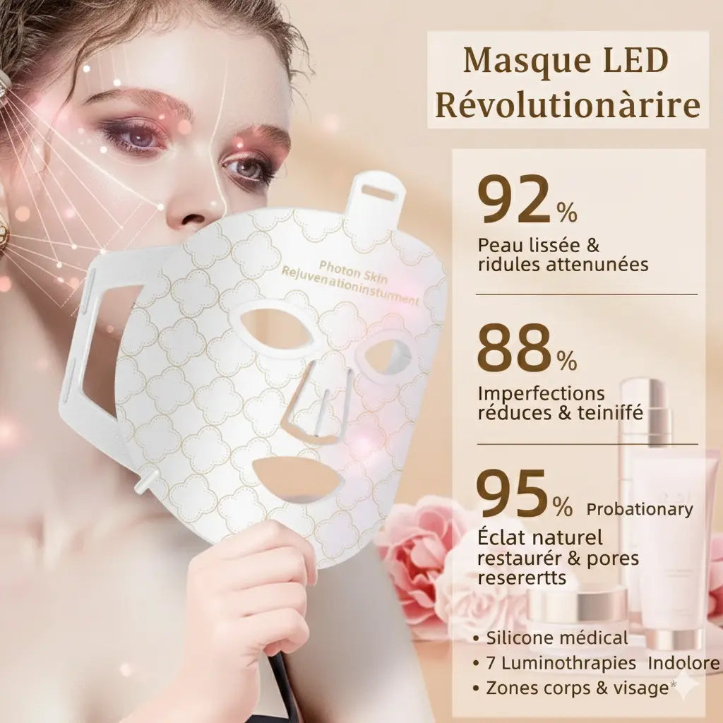 SkinAura Masque 7 Couleurs SkinTech Paris