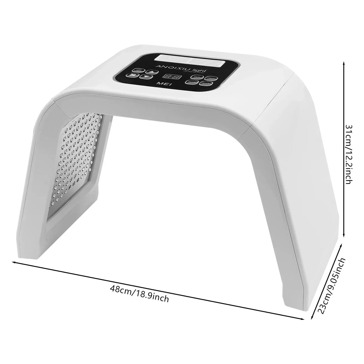 7 couleurs PDT Photon luminothérapie masque facial LED luminothérapie Machine de beauté soins de la peau lampe thérapie lumière rajeunissement du visage SkinTech Paris