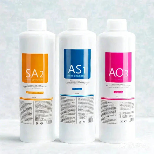 Solution à petites bulles AS1 SA2 AO3, soin du visage, sérum Hydro Aqua Peel, Kit de 3 sérums pour Machine faciale SkinTech Paris
